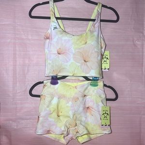 NWT Hurley x Carissa Moore Swim/Workout Set